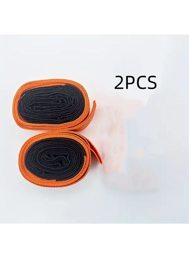 Enhanced Version Orange Heavy Duty Moving Straps 2pcs Adjustable Length 8ft - Image 1