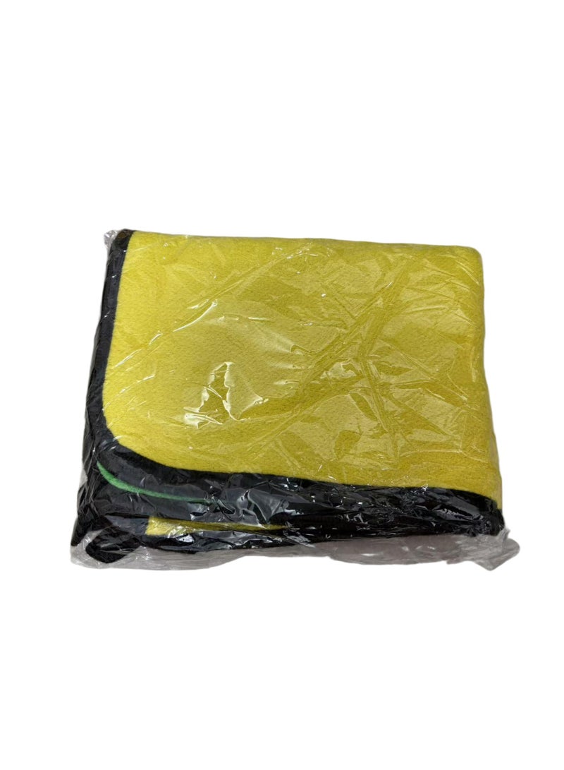 ديجيتك مجموعة مناشف من المايكروفايبر لتجفيف السيارة مكونة من 3 قطع - Image 1