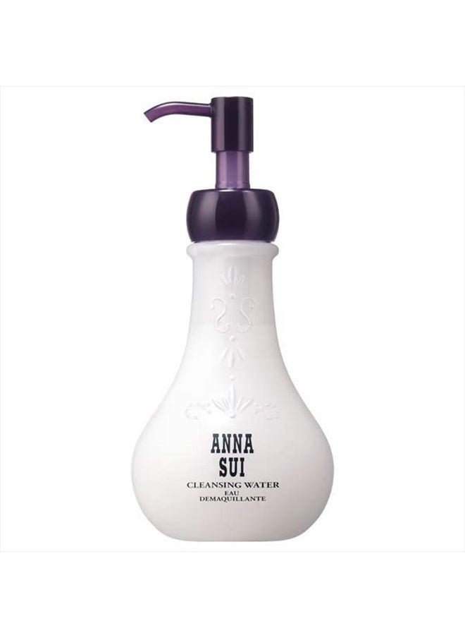 ANNA SUI - Cleansing Water, Moisturizing Makeup Remover to Cleanse and Melts Impurities and Makeup, Botanical Extract, Double Cleanse, 6.7 Fl Oz - Image 1