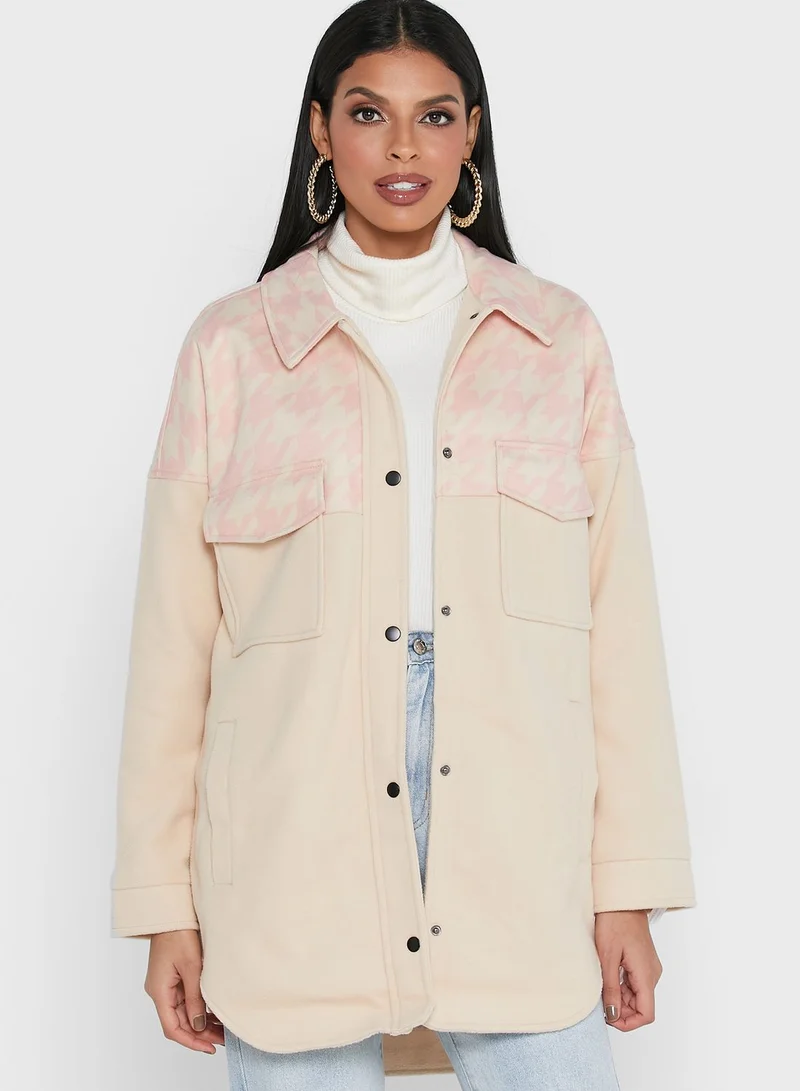 Missguided Button Down Shacket