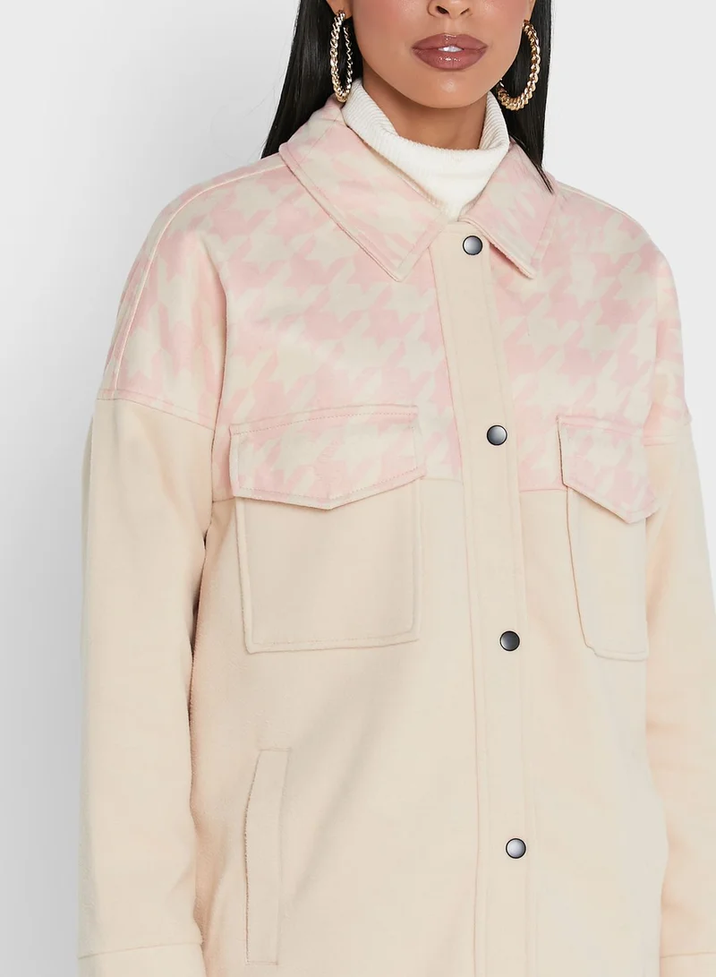 Missguided Button Down Shacket