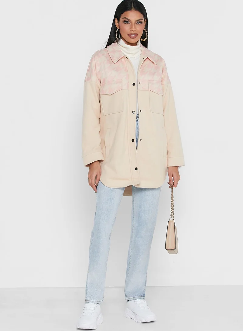 Missguided Button Down Shacket