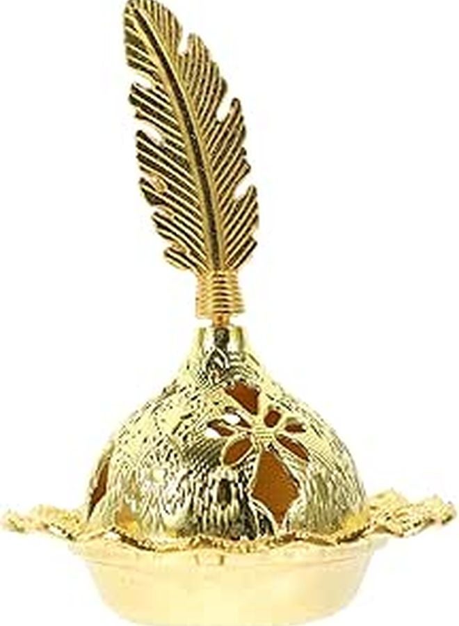 Metal Arabian Incense Burner Retro Aroma Censer Holder For Aromatherapy Meditation Desktop Home Decor - Image 1