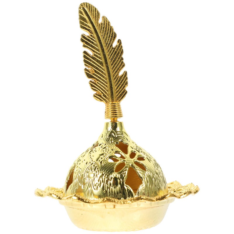 Metal Arabian Incense Burner Retro Aroma Censer Holder For Aromatherapy Meditation Desktop Home Decor - Image 2