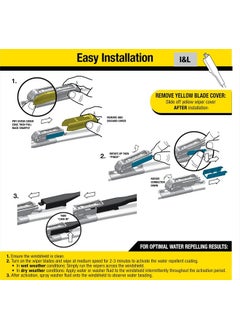Rain-X 5079281-2 Latitude 2-In-1 Wiper Blades, 26 Inch Windshield Wipers (Pack Of 1), Automotive Replacement Windshield Wiper Blades With Patented Rain-X Water Repellency Formula  - Image 3