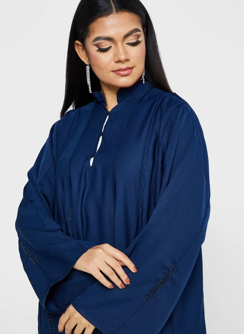 Khizana Embellished Detail Jalabiya