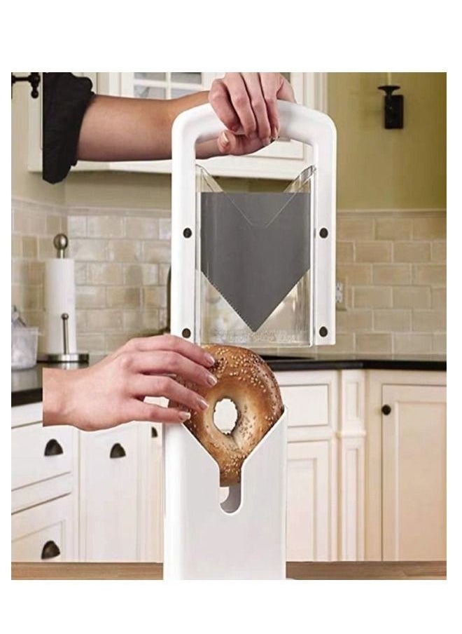 fashionhome - Stainless Steel Blade Universal Cutter Slicer Kitchen Gadget - Image 1