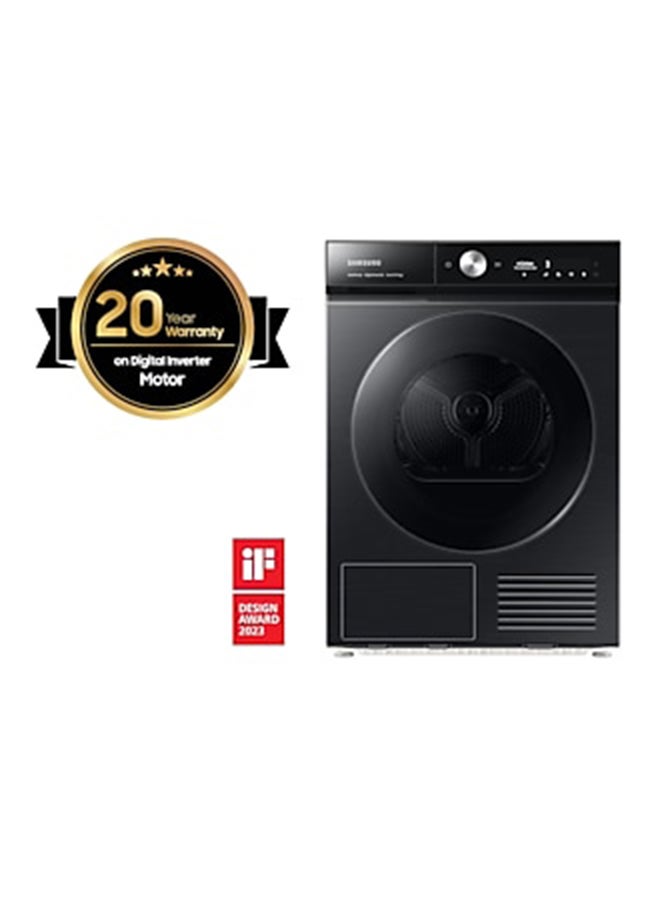 Samsung Dryer With A+++ Energy Efficiency And AI Control 9.0 kg DV90BB9440GBGU Black - Image 1