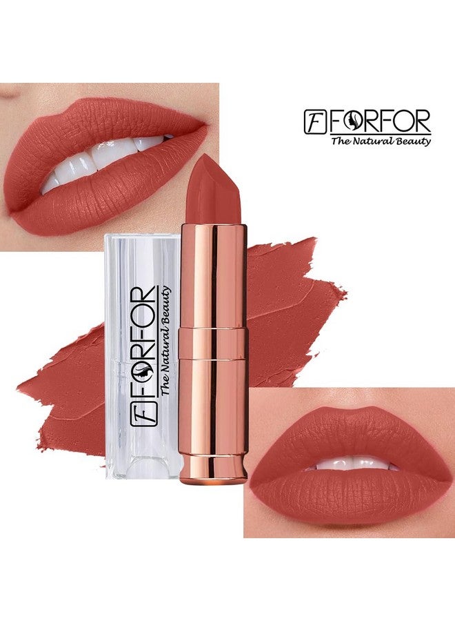 FORFOR Antique Velvet Matte Texture Smooth Finish Lipstick Gift set combo pack 3 for Women Enriched Shea Butter, Vitamin- E & Jojoba oil - Image 2