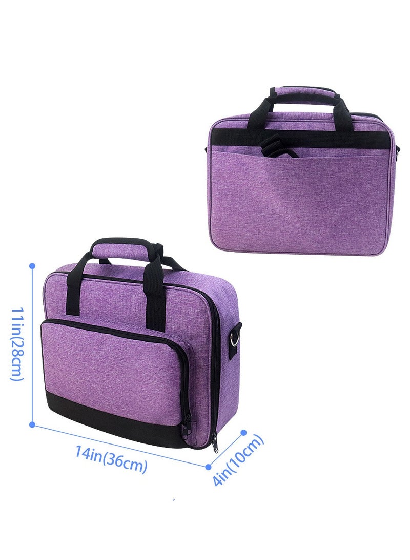 general Crossbody Portable Multi-function Projector Dustproof Storage Bag Home AV Cable Remote Control Accessories Storage Bag - Image 5