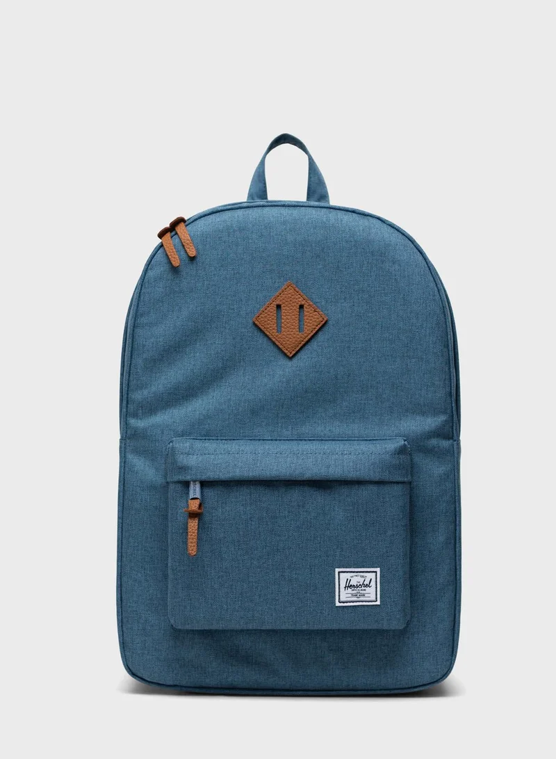 Herschel Heritage600D Polyestercopen Blue Crosshatch