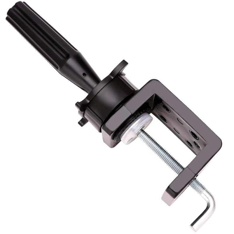 Wig Mannequin Head Stand for Table Human Hair Mannequin Head Table Clamp StandTable Wigs Head Stand Swiveling Wig Head Styling Clamp with Adjustable Rotator  for Salon  Home UseSmall Type