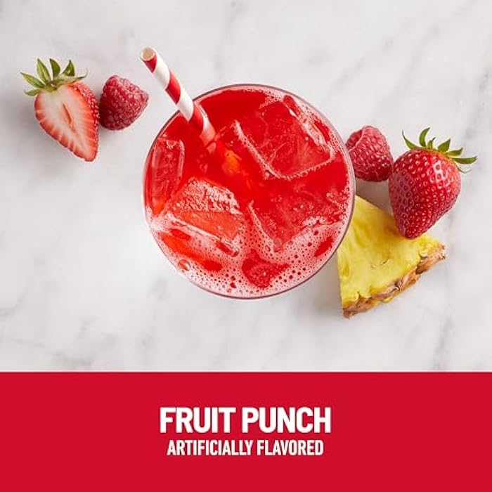 SlimFast Hydration Packets, Intermittent Fasting Electrolytes, Drink Mix Packets, Intermittent Fasting Powder, Energy Powder Drink Mix, Caffeine, Electrolytes for Hydration, Fruit Punch (12 Count) - Image 3