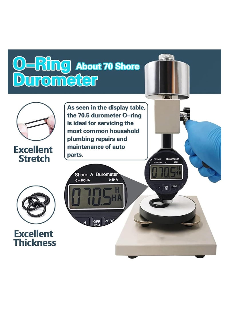 VIUAUAX 360 Pcs Rubber O-Rings Assortment Kit,24 Sizes Nitrile Rubber O-Rings Sealing Kits,Assorted Metric Sealing Washer for Automotive Faucet Pressure Plumbing Sealing Repair - Image 4