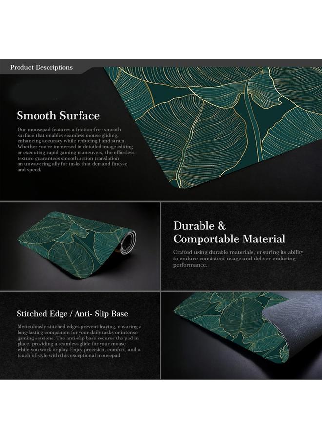 Bluejw Popular Cross-border Foreign Trade Landscape Painting Landscape Table Pad Mouse Pad Flowers And Trees Mouse Pad Large Wholesale Heat Transfer - Image 2