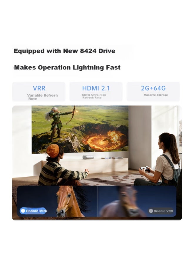 Jmgo O3 Ultra Short Throw Projector Home Laser Tv Bedroom Home Theater Hd High Brightness Projector - Image 3