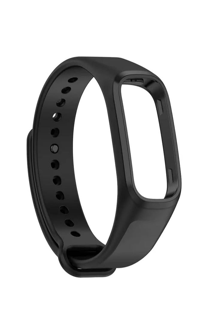 Adjustable Smart Band Made of Soft Silicone Compatible with OnePlus and Oppo, Black, Valentine's Day, Unisex