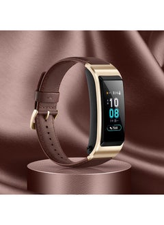 Arabest Genuine Leather Strap 18MM for Huawei B5/B6/B7/B3Brown Brown 