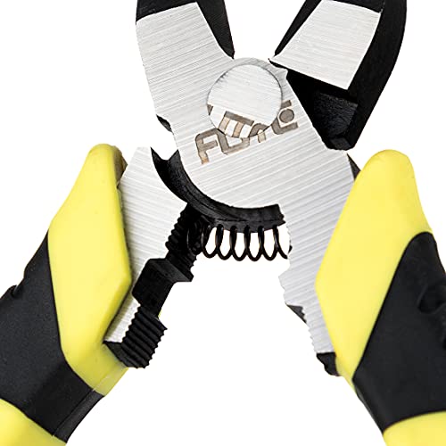 HQCollection 6 Inch Industrial Diagonal Cutting Pliers - High Leverage Side Cutters with Hardened Blades, CR-V Steel, Anti-Rust Finish for Electronics & Cable Work - Image 4