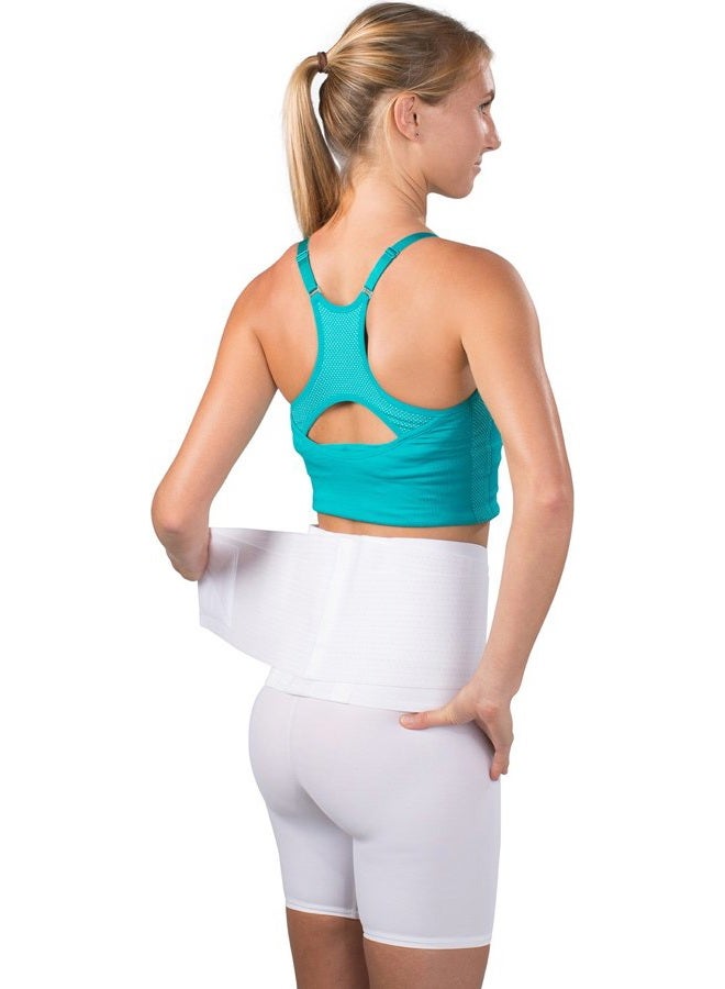 Saunders دعم الظهر S'port مع شورت ضغط أبيض: للرجال، كبير جداً (الخصر: 40" - 42") - Image 3