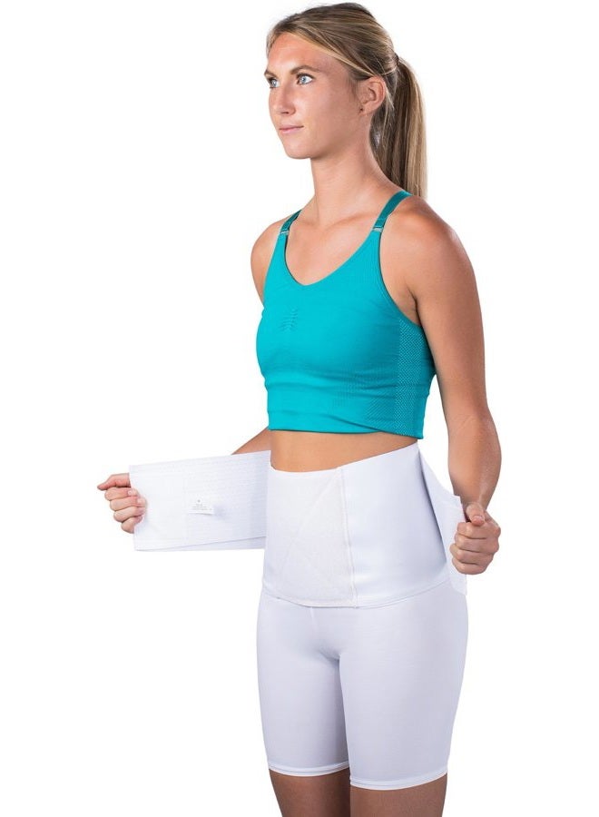 Saunders دعم الظهر S'port مع شورت ضغط أبيض: للرجال، كبير جداً (الخصر: 40" - 42") - Image 4