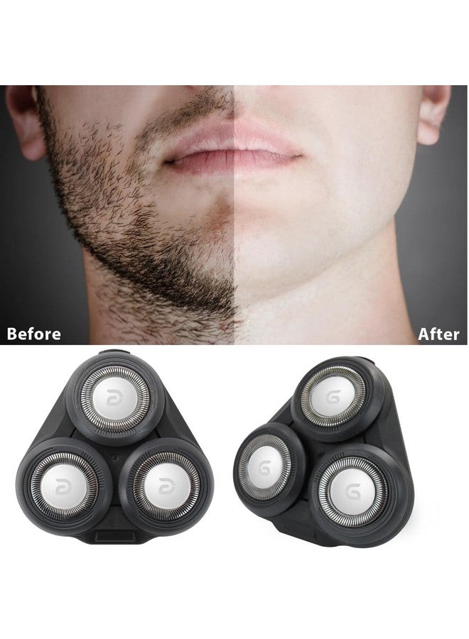 supple Replacement Complete Head For Philips Norelco Series 5000 Shavers S5370 S5140 S5110 S5050 Shaving Blades S5420 S5100 - Image 3