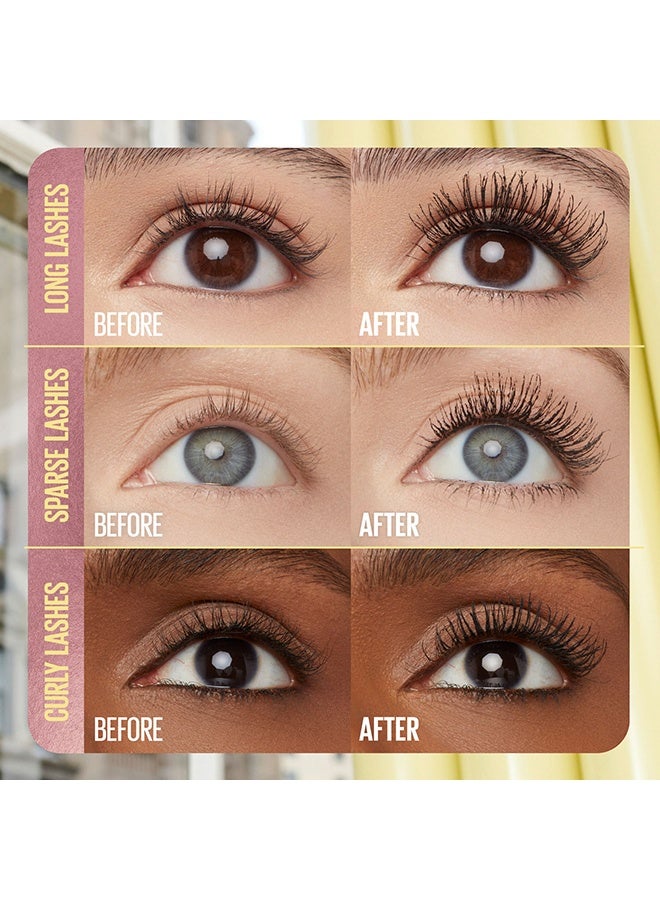 ميبيلين نيويورك ميبلين نيويورك ماسكارا كولوسال بابل لونغ وير، كثافة مضاعفة قابلة للبناء، بلاكست بلاك - Image 5