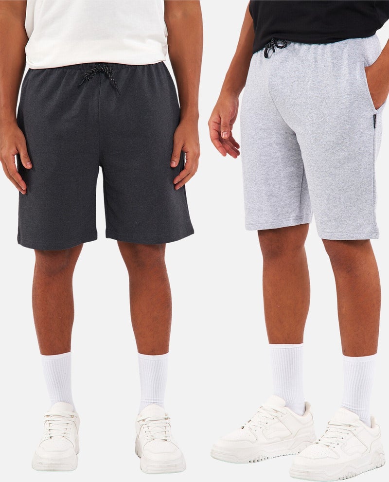 Comeor Regular Fit 2-Piece Men's Shorts with Side Pockets  - Image 1
