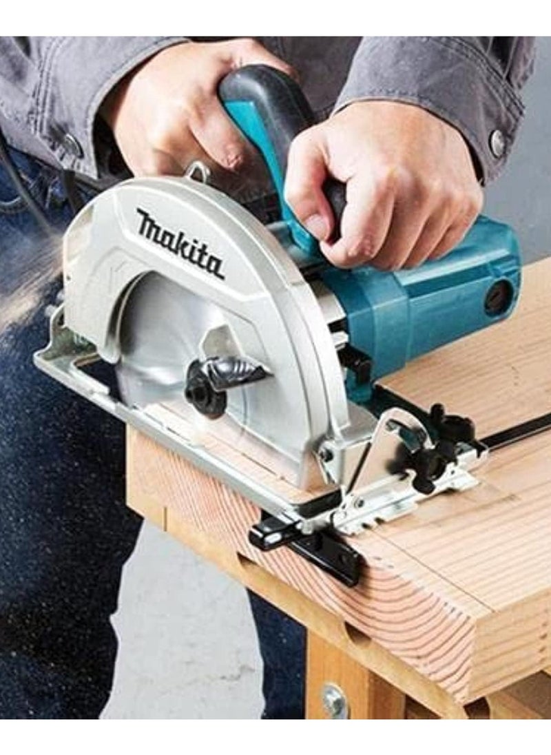 Makita Power Tools - Makita Circular Saw 185mm HS7010 - 110V Blue/Silver/Black - Image 1