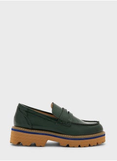 Patent Chunky Loafers
