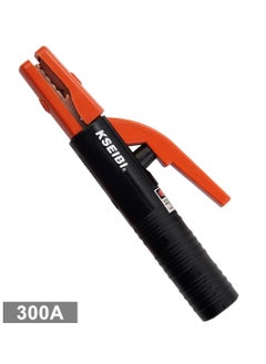 KSEIBI Electrode Holder with American Pattern 300A, Insulated Handle, Electrode Jaw Holding Plier Copper Clamp for Welding Applications, Construction, Fabrication, Automotive Repair and Metalworking.  - Image 2