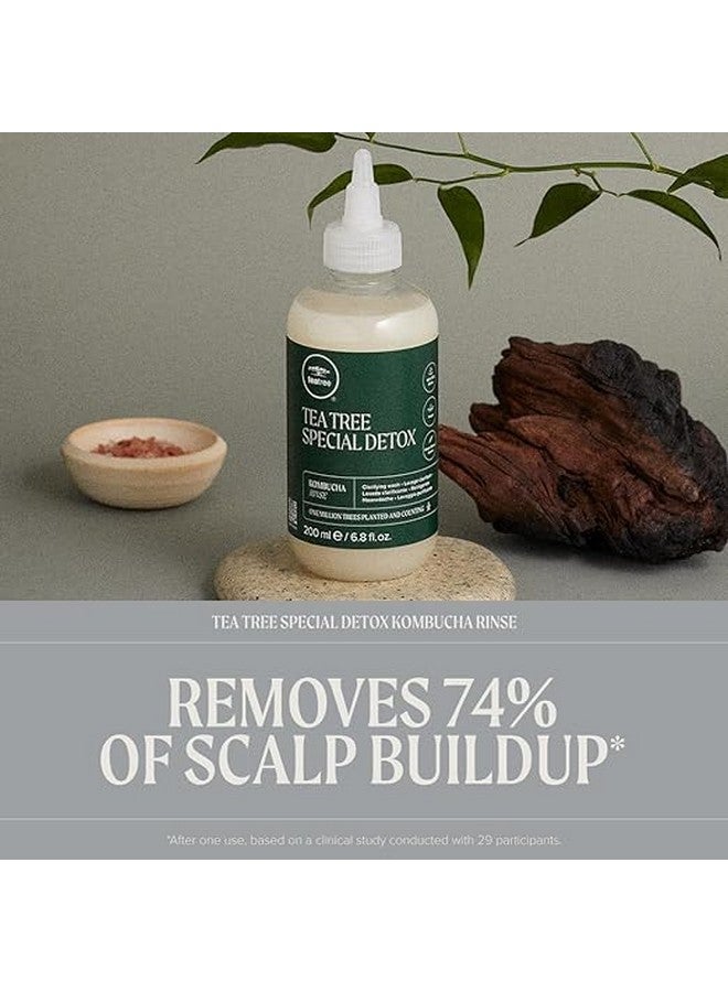 Tea Tree Special Detox Kombucha Rinse, Removes Buildup, Adds Shine, For All Hair Types, 6.8 fl. oz. - Image 3