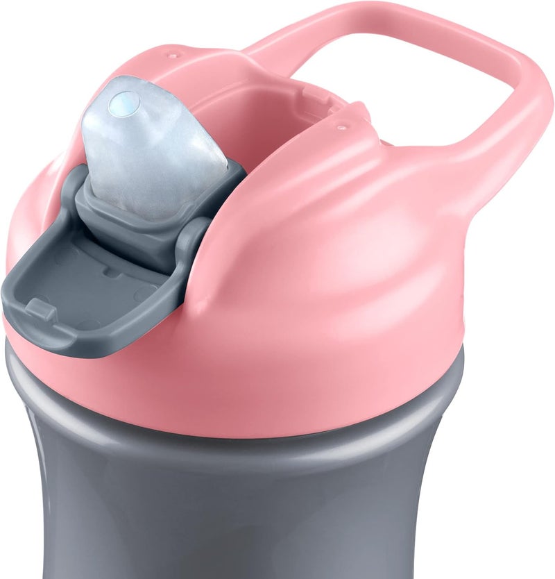 Chicco Soft Spout Tumbler 12oz Pink/Silver - Image 4