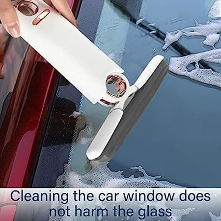 QUALIZA Portable Mini Sponge Mop Household Desktop Glass Cleaning Mop Bathroom Crevice Absorbent Mop HandsFree Lazy Replaceable Mop Head - Image 5