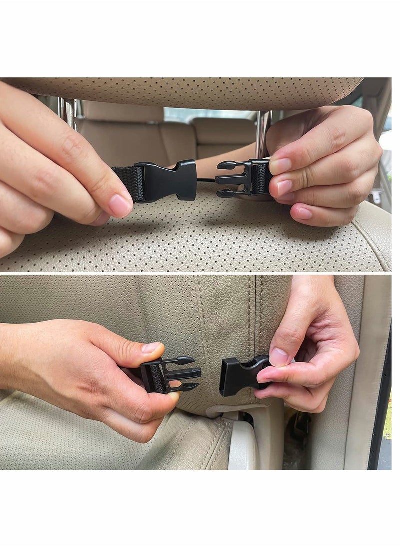 Generic - 2 Pack Back Seat Protector for Kids Premium Oxford Fabric Car Kick Mats Best Waterproof Protection Car from Dirt Mud Scratches Extra Large Car Seat Protector Back of Driver Seat - Image 1