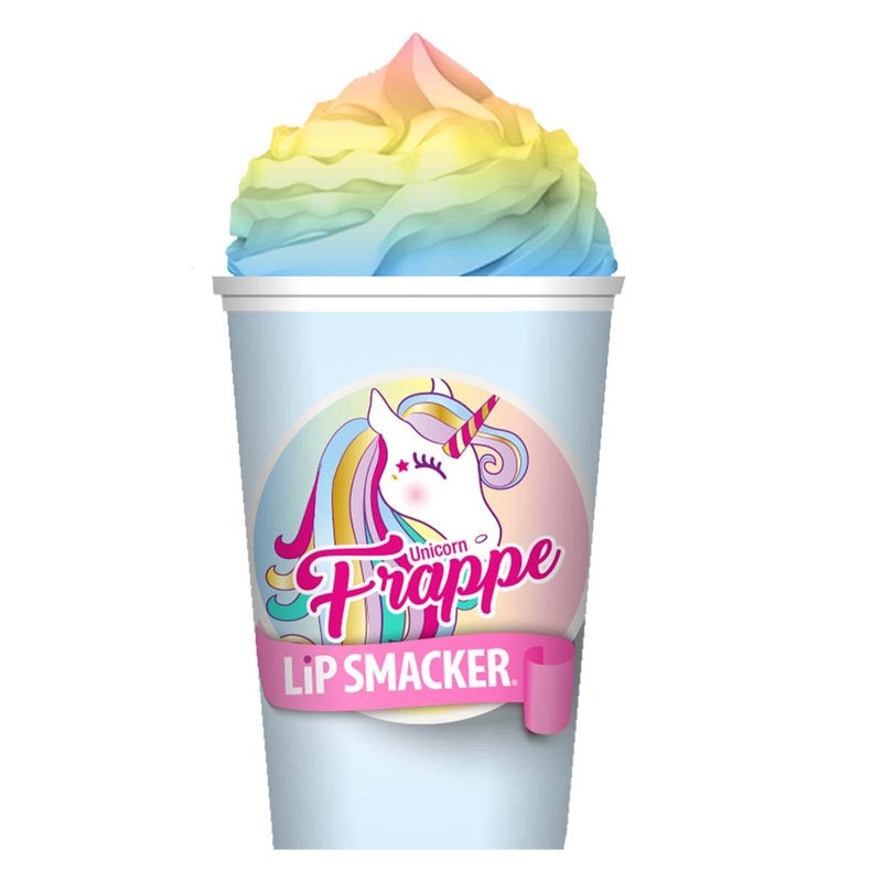 Lip Smacker Frappe Cup Lip Balm, Moisturizing, Soothing Fun Tasty Flavors - Unicorn - Image 1