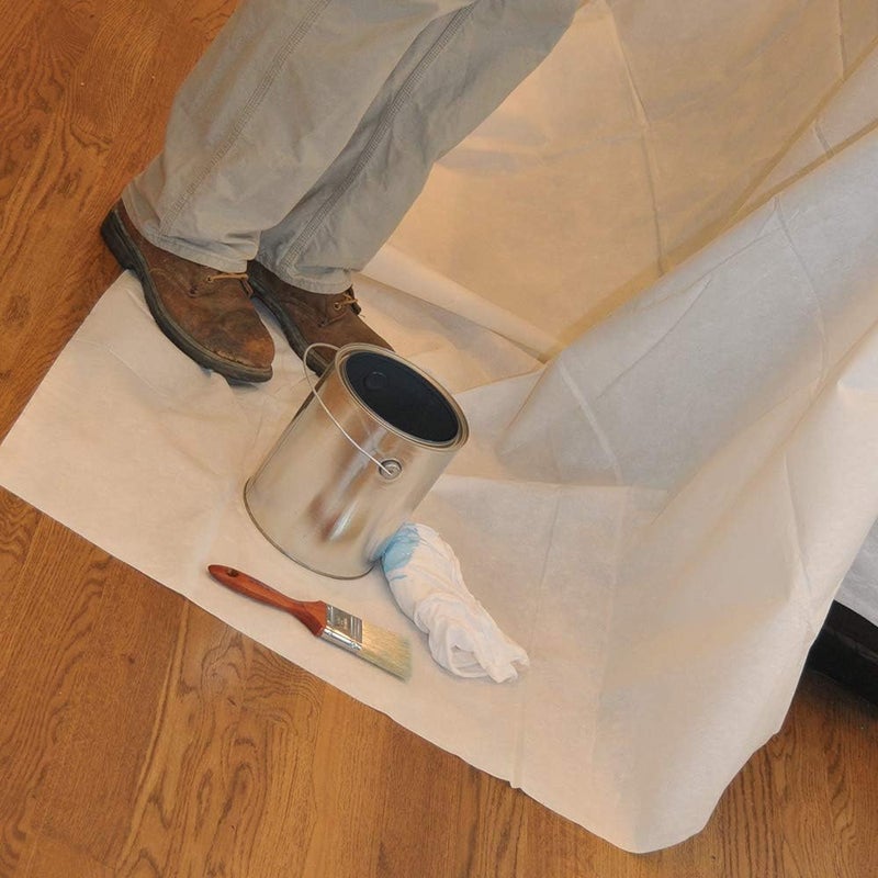 Trimaco SuperTuff PaperPoly Drop Cloth Runner 4feet x 10feet Whites - Image 4