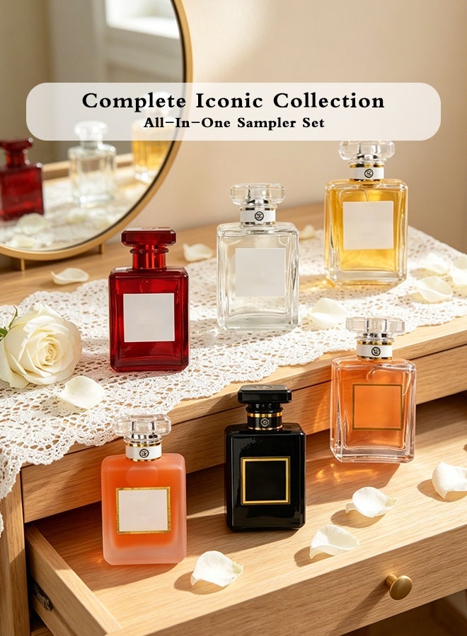 MARK HIM 12PCS Mini Perfume Sampler Set, Assorted Fragrance Vials Variety Pack, Travel Size Eau de Parfum Collection for Women, Discovery Kit with Luxury Gift Bag - Image 2