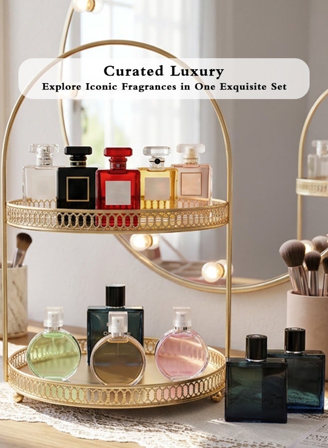 MARK HIM 12PCS Mini Perfume Sampler Set, Assorted Fragrance Vials Variety Pack, Travel Size Eau de Parfum Collection for Women, Discovery Kit with Luxury Gift Bag - Image 5