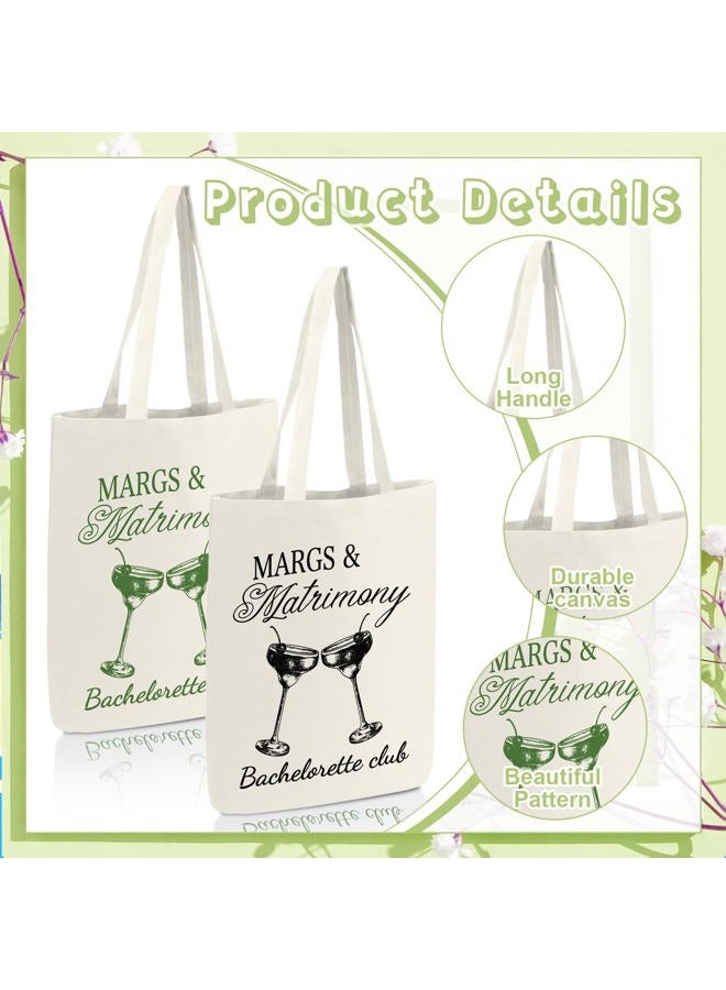Jiytivity 12 Pcs Bachelorette Bags Bridesmaid Tote Bags Bridesmaid Gift Bag Bridal Shower for Wedding Beach Coastal Favor, Cyan, Large - Image 5