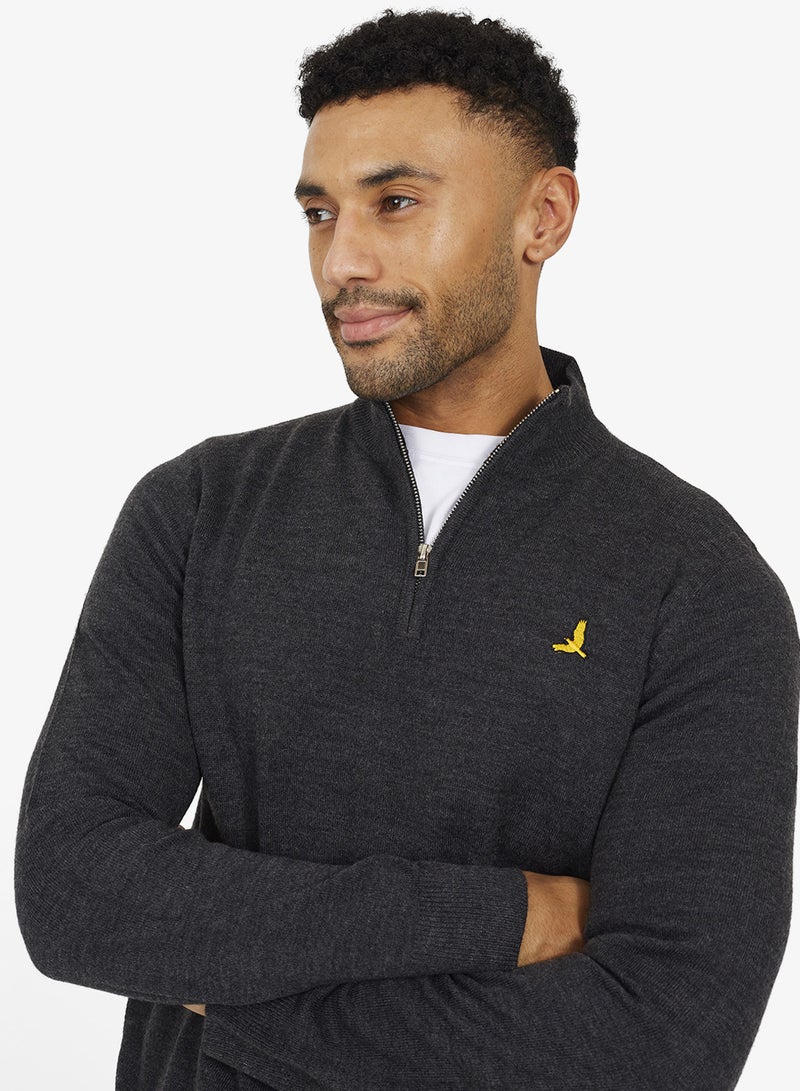 BRAVE SOUL Half Zip Pullover Sweater - Image 2