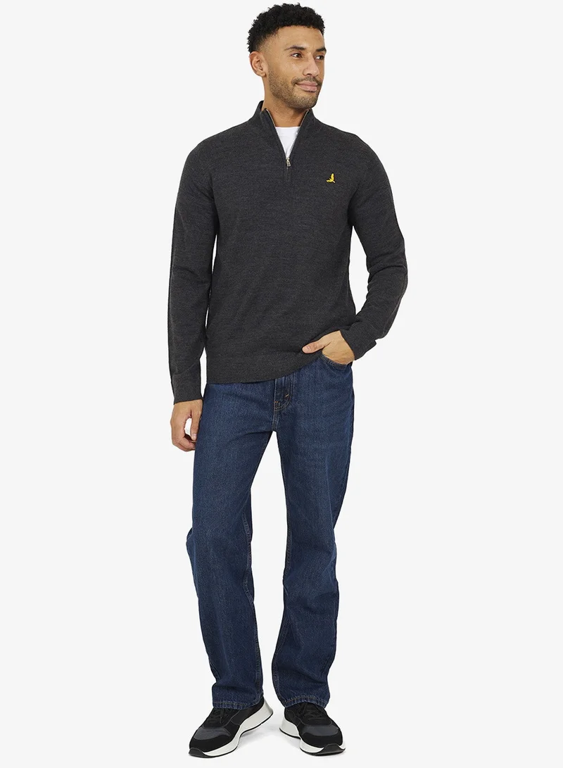 BRAVE SOUL Half Zip Pullover Sweater