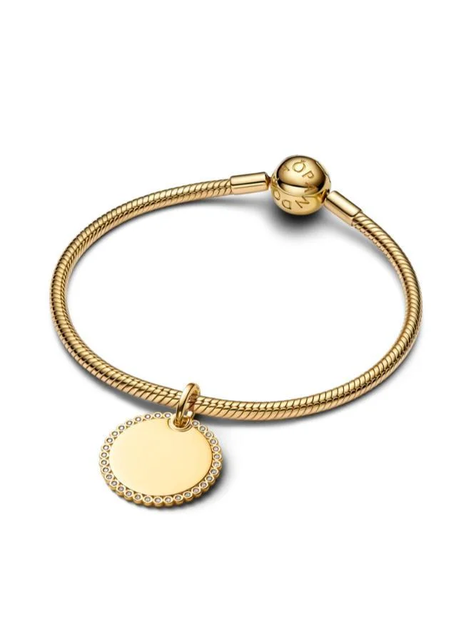 Pandora  Round Tag Pendant for Women | Best Price UAE