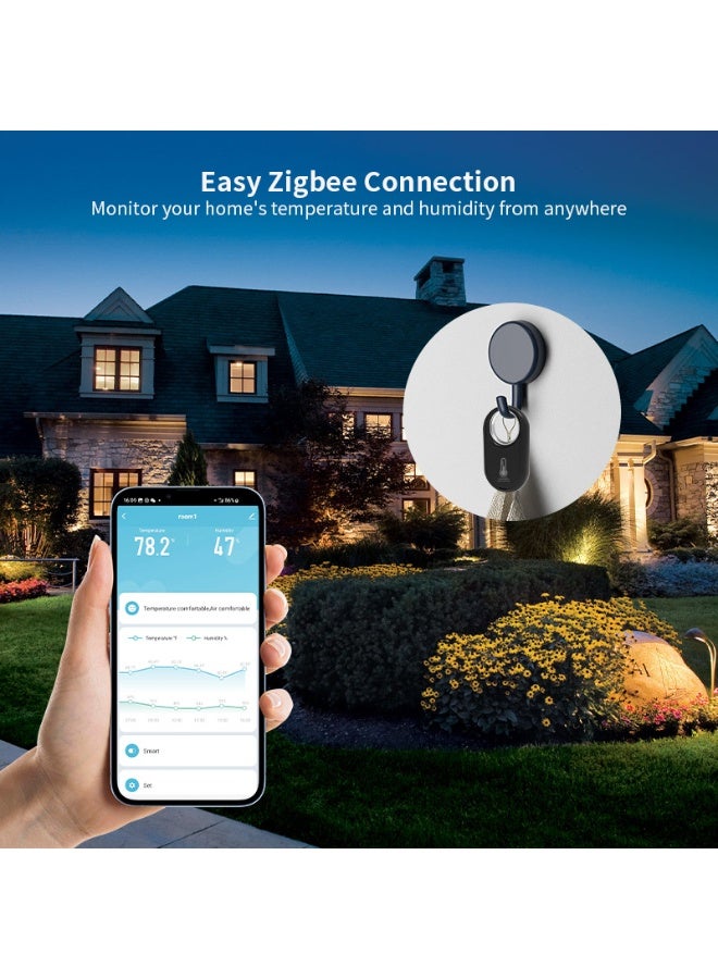 Smart Temperature and Humidity Sensor Effortlessly Stay Informed About Home or Office Environment with Unmatched Precision - Image 2