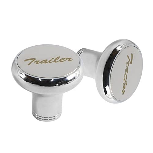 LOSTAR (Pair) Air Valve Knob Tractor/Trailer Compatible with Peterbilt Kenworth Freightliner - Image 2