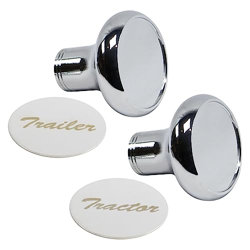 LOSTAR (Pair) Air Valve Knob Tractor/Trailer Compatible with Peterbilt Kenworth Freightliner - Image 1
