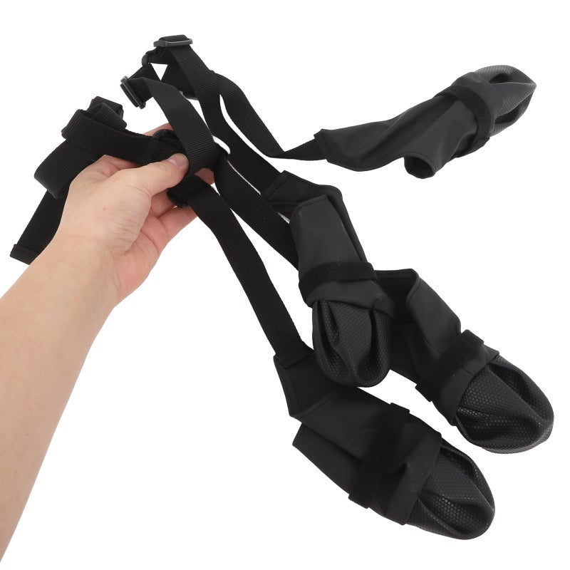 Dog Boots Non- Dog Shoes With Adjustable Straps Winter Snow Dog For Outdoor Hiking Small Medium Dogs - Image 3