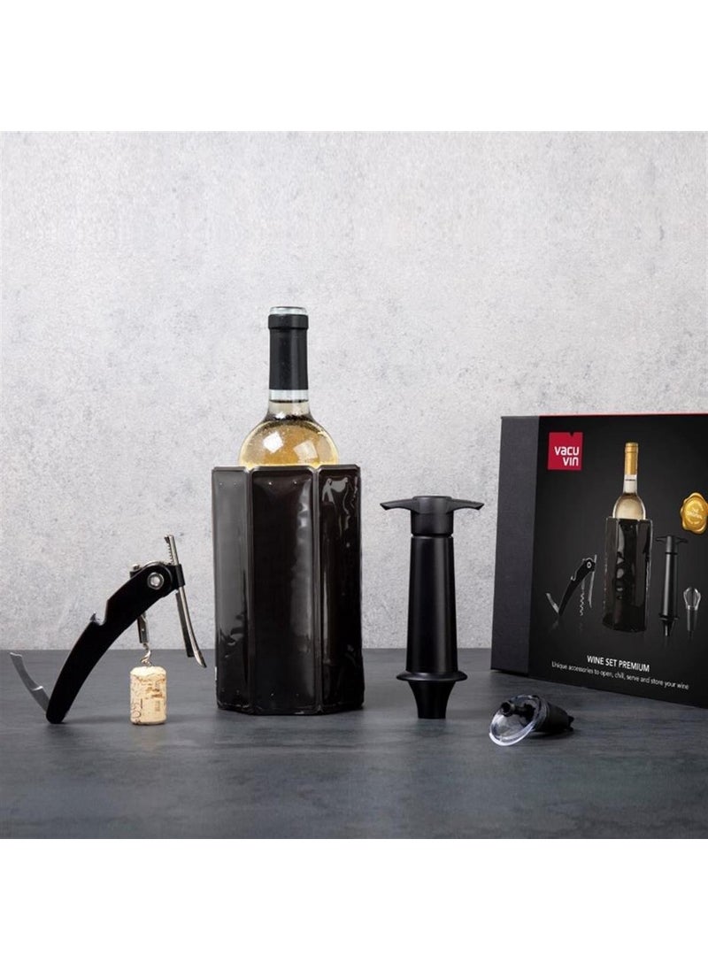 Vacu Vin - Wine Set Premium (4 Pieces) Gift Boxed - Image 1