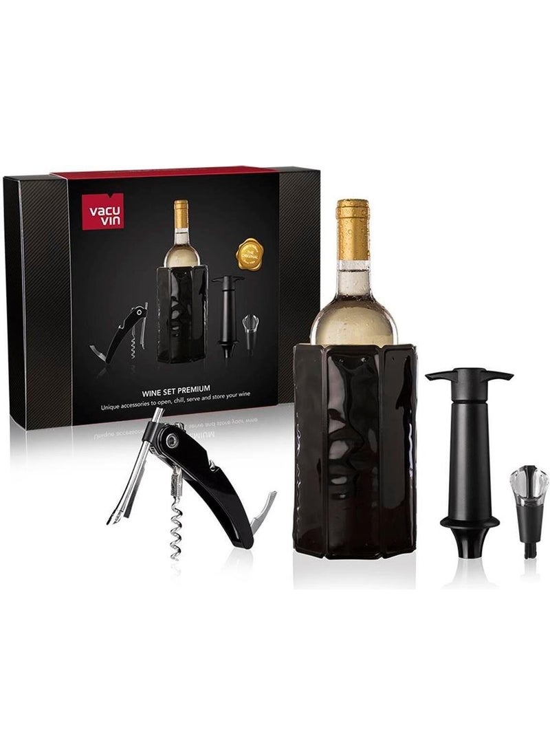 Vacu Vin - Wine Set Premium (4 Pieces) Gift Boxed - Image 1