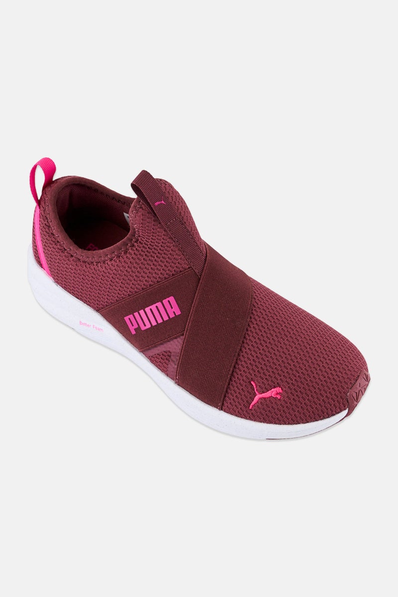 PUMA Women Better Foam Prowl Slip On Outdoor Shoes, Old Rose - Image 1